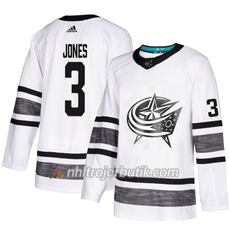 Män Ishockey Columbus Blue Jackets tröja Seth Jones 3 Vit 2019 All-Star Adidas Authentic Män Ishockey Columbus Blue Jackets tröja Seth Jones 3 Vit 2019 All-Star Adidas Authentic